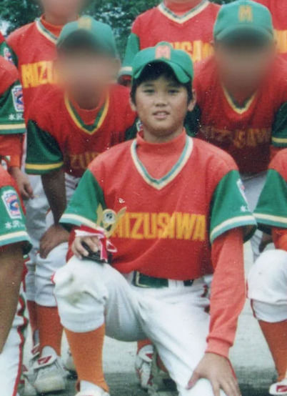 大谷翔平選手小学生時代